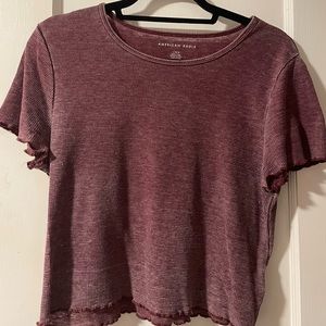 American Eagle Henley tee